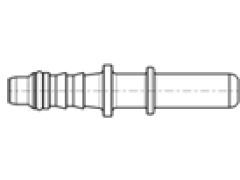 Normaquick Doppelstutzen 8mm
